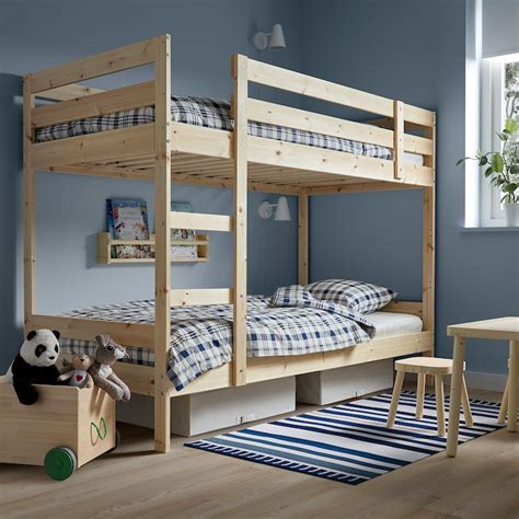 Mydal Bunk Bed Frame Pine Twin Ikea Ca