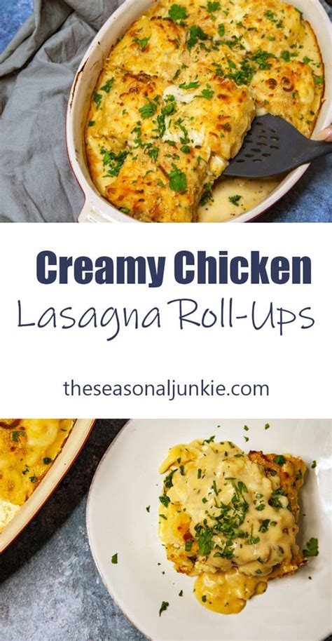 This may be kept frozen for several. Creamy Chicken Lasagna Roll Ups » The Seasonal Junkie