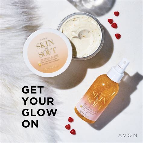Get Your Glow On Skin So Soft Avon Skin Care Avon Skin So Soft