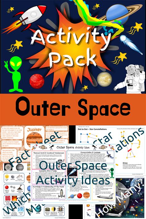 Outer Space Activity Pack Mindingkids