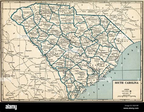Old Maps Of South Carolina Valley Zip Code Map