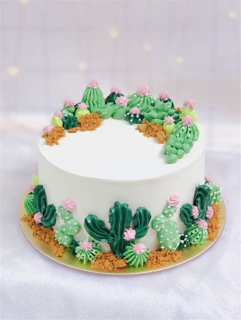 Sized and in the cake flavor of your choice. My Life in the Countryside in 2020 | Cactus cake ...