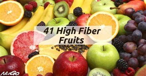 41 High Fiber Fruits To Help With Weightloss Fiber Dlish