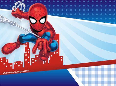 La mejor del hombre araña. Invitación Spiderman | Cumpleaños spiderman, Invitacion de spiderman