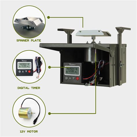 12 Volt Deer Feeder Digital Power Control Unit