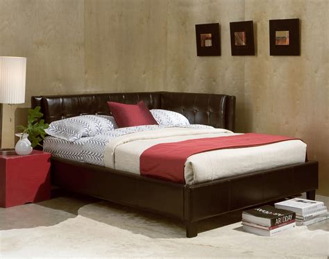 Standard Furniture Rochester Corner Beds Twin Upholstered Corner Daybed