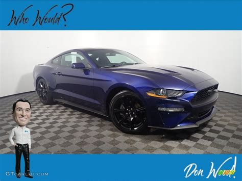 2019 Velocity Blue Ford Mustang Ecoboost Fastback 143019555 Photo 33