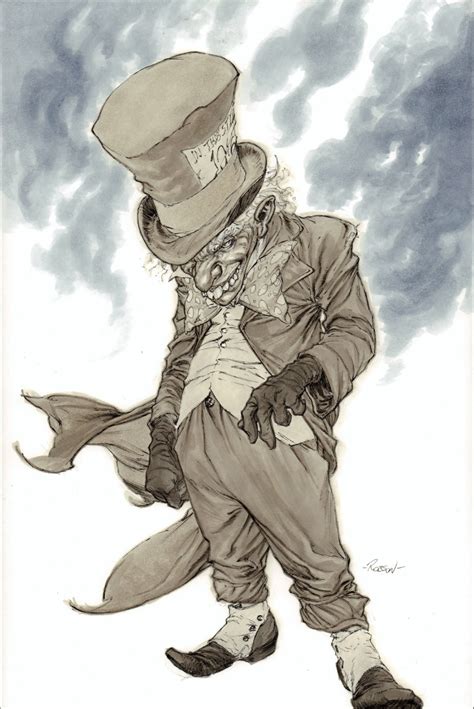 The Mad Hatter By Robson Rocha In Ethan Kayes Commissions Comic Art
