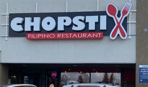 Filipino Restaurant Calgaryalberta Chopstix