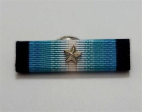 Antarctica Service Medal Ribbon Bar With Star Device Coast Guard Ebay