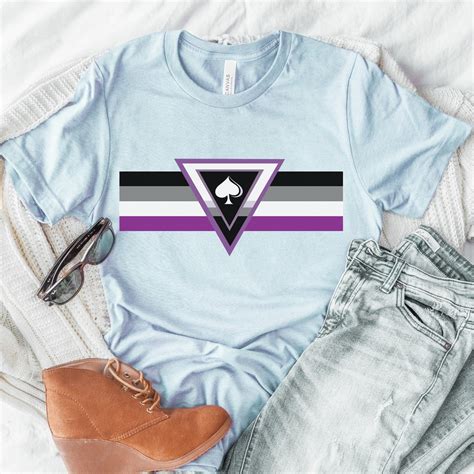 Asexual Pride Ace Pride Gay Pride T Shirt Ace Pride Shirt Etsy Uk