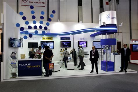 Synergix Exhibition Stand At Gitex Dubai World Trade Centre ブースデザイン