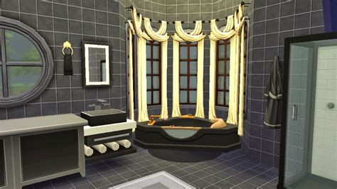 Sims 4 Room Download Monochrome Bathroom Sanjana Sims Studio