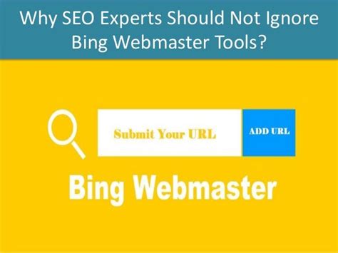 Why Seo Experts Should Not Ignore Bing Webmaster Tools