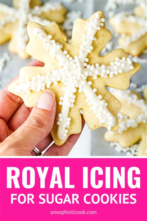 The egg whites are what allows the icing to dry hard. Ridiculously Easy Royal Icing Recipe For Sugar Cookies - Unsophisticook | Royal icing cookies ...