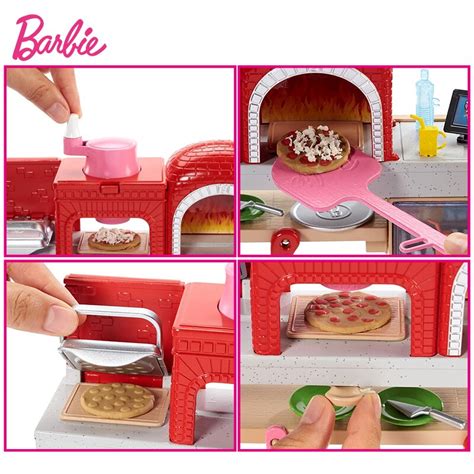 Barbie Pizza Chef Doll And Playset Fashion Dolls And Playsets The Toy