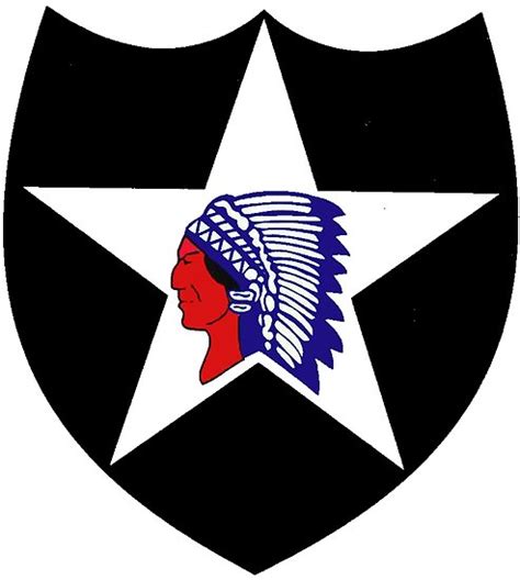 2nd Infantry Division Logo Poster By Spacestuffplus Redbubble