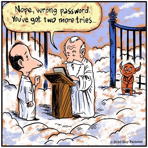 Passwords Everywhere Cartoon Comic Cartoons Comics Comix