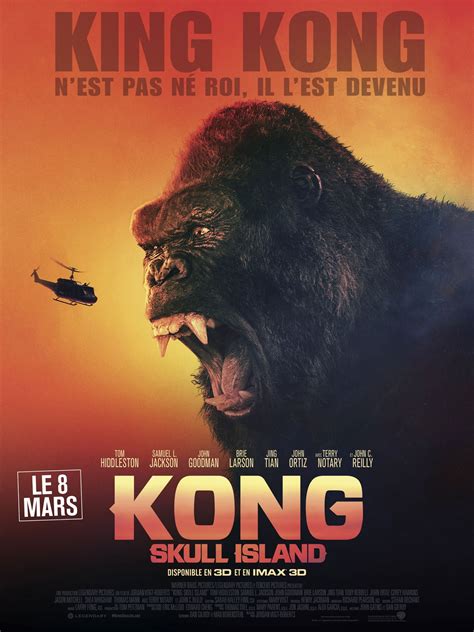 Kong Skull Island Film 2017 Allociné
