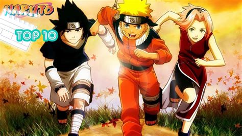 Top 10 Personagens De Naruto Clássico Youtube