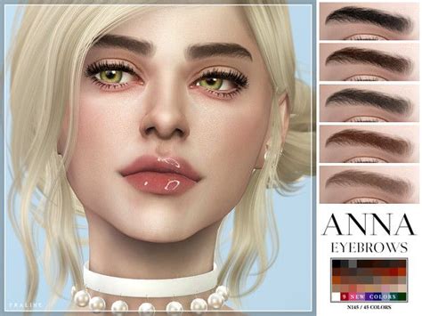 Sims 4 Cc Custom Content Eyebrows The Sims Resource Sims4