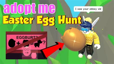 ️comment down below if you try this and what. Roblox Adopt Me Easter Egg Hunt Locations - Chat Causing ...