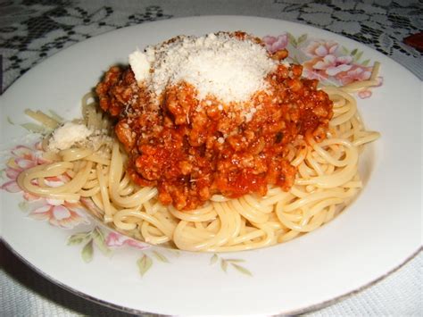 Boloňské špagety Recept › Recepty › Mamut Na Kmíně