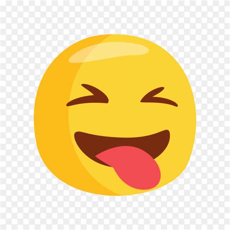 Crazy Emoji Face With Tongue Premium Vector Png Similar Png