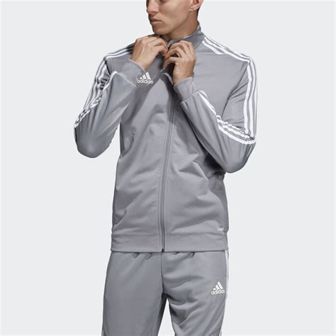 Pin By Zhang Min On Adidas In 2021 Tracksuit Adidas Men Gray Jacket