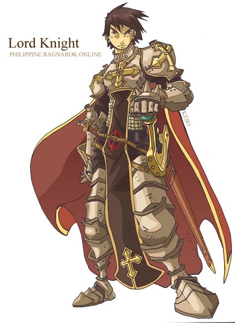 Lord Knight From Ragnarok Online Lord Knight Character Design