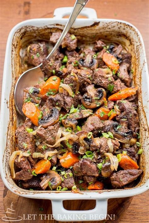 Beef With Caramelized Onion And Mushrooms Let The Baking Begin Chuck Roast Recipes Beef