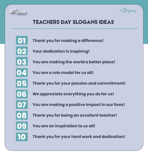 113 Creative Teachers Day Slogans And Taglines Ideas Tiplance