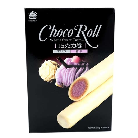 I Mei Choco Roll Taro 963 Oz 273 G Well Come Asian Market