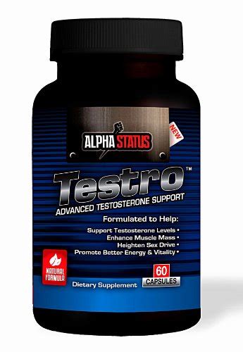 Testro® Natural Testosterone Booster Supplement Support Muscle Growth Improve Your Libido Sex