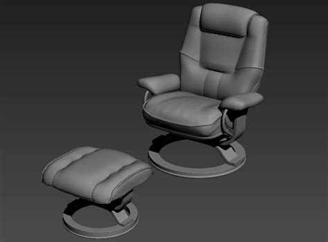 Office Furniture Chair Model 3ds Max File Download Cadbull