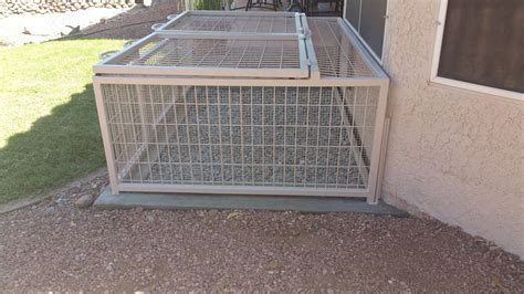 Az Custom Built Pet Kennels Kennel Installation Arizona Coyote Proof