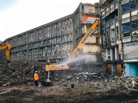 The announcement in 2008 of the intent to demolish robin hood gardens prompted one of the largest ever campaigns in architectural preservation, initiated by. Demolition of Robin Hood Gardens in 2017. Photo by Tom ...