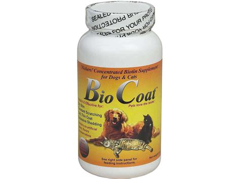 Best vitamin supplements for dogs in 2020. Bio-Coat Biotin Supplement for Dogs and Cats Nickers ...