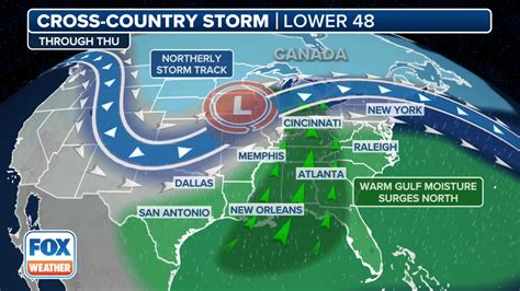Cross Country Storm To Bring Severe Weather Mountain Snow High Winds
