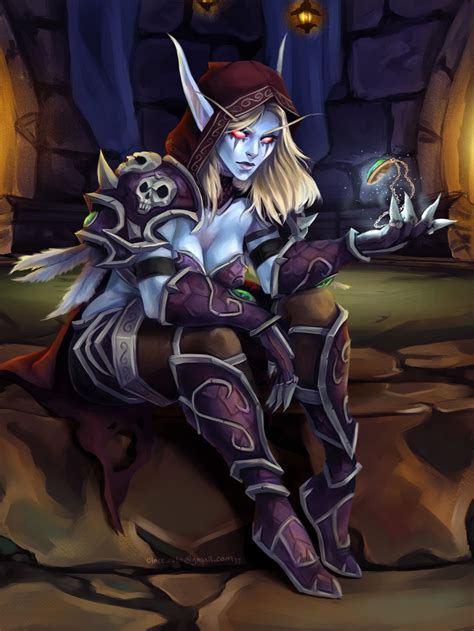 Banshee Queen By Halibearish World Of Warcraft Sylvanas Windrunner