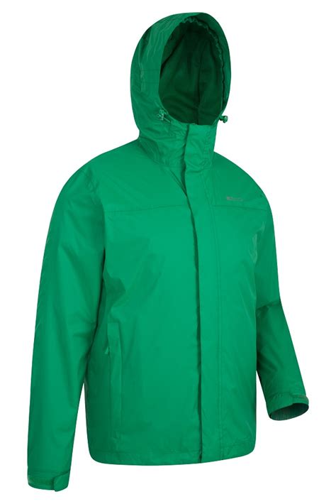 Green Rain Jacket Jackets
