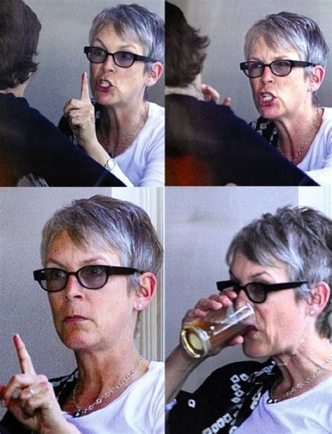 Jamie lee curtis posted this on instagram. Jamie Lee Curtis angrily drinking iced tea | Rwby, New ...
