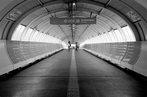 Free Images Black And White Tunnel Subway Underground Line