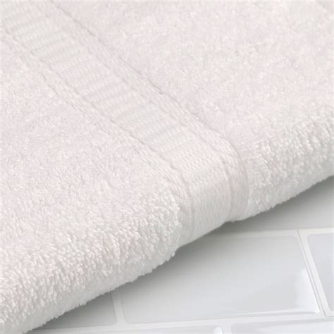 Mainstays Solid Bath Towel White