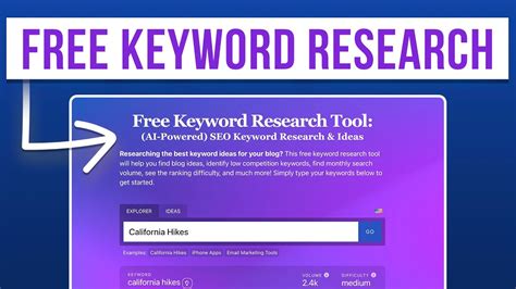 Free Keyword Research Tool Find Smart Keywords And Ideas To Blog About