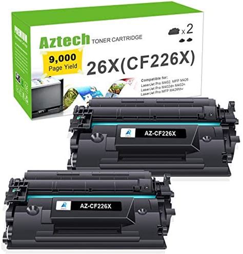 V4ink 4pk Compatible 26x Toner Cartridge Replacement For