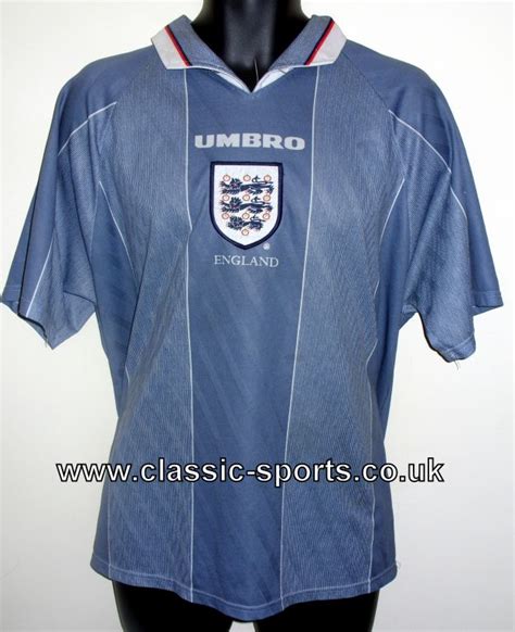 Our england football classic and vintage shirts cover a variety of styles. England Away football shirt 1995 - 1996.
