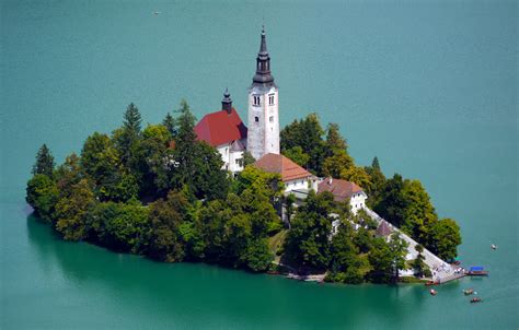 Visit And Explore The Church On An Island In Lake Bled Slovenia