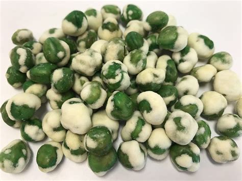 Rasanya yang enak dan nikmat akan selalu memanjakan lidah anda. Pedas Kacang Hijau Makanan Ringan, Udang Organik Wasabi Crispy Green Peas Tanpa Pigmen