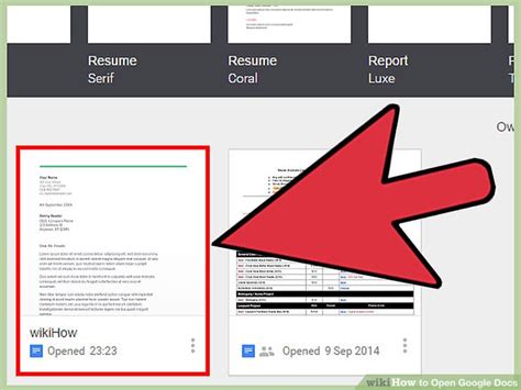 Choose from hundreds of fonts, then add links, images and drawings. 4 Ways to Open Google Docs - wikiHow